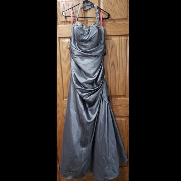 Flirt by Maggie Sottero Dresses & Skirts - ACCEPTING ALL OFFERS Gray bling Prom/Formal Dress